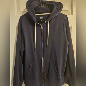 GAP Men's Navy Blue Hoodie Sweater